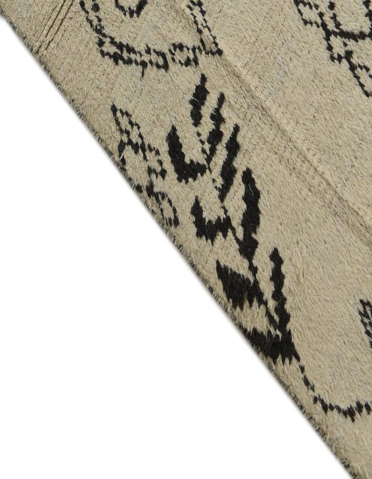 Detail image of  7' 10 x 10' 8  Hand Knotted Moroccan Wool Rug