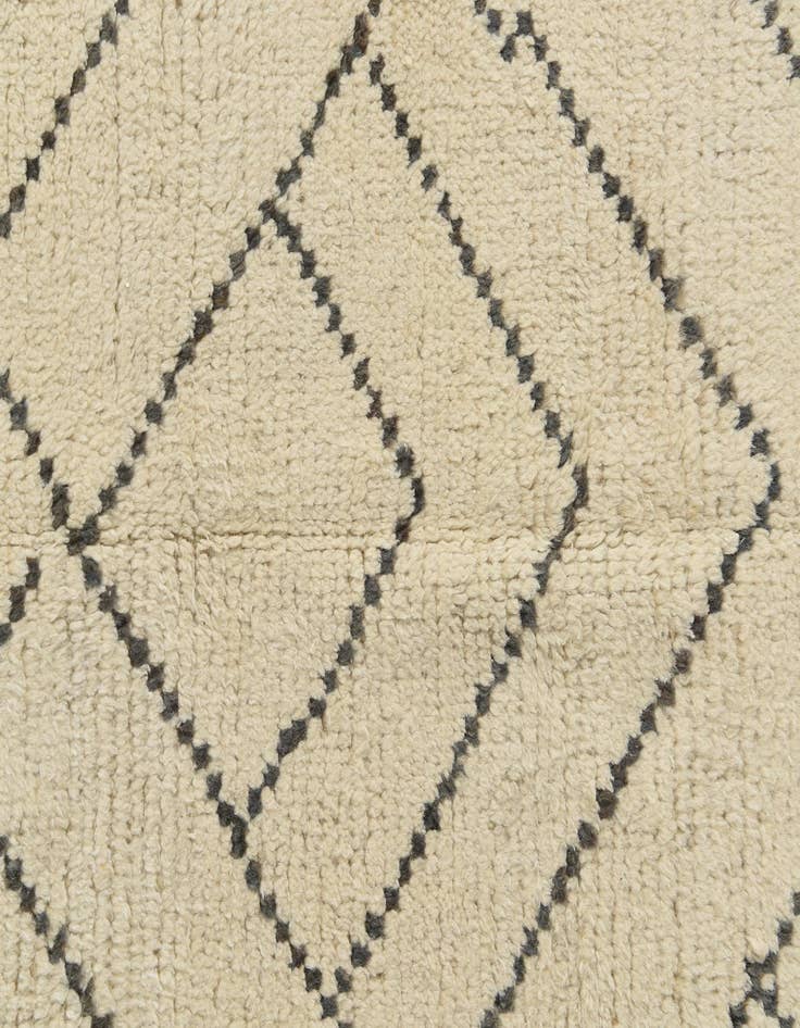 Detail image of  5' x 8' 1  Hand Knotted Moroccan Wool Rug