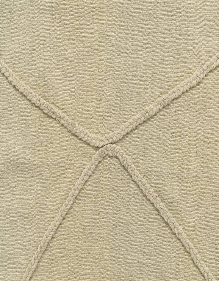 Detail image of  4' 2 x 6' 1  Hand Knotted Moroccan Wool Rug