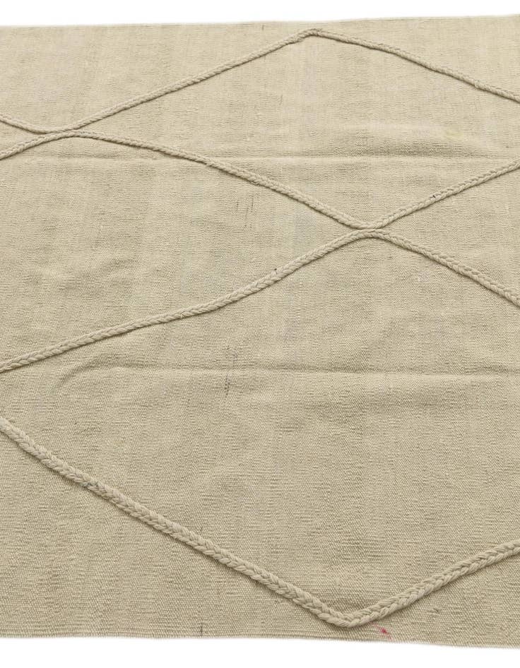 Detail image of  4' 4 x 6' 1  Hand Knotted Moroccan Wool Rug