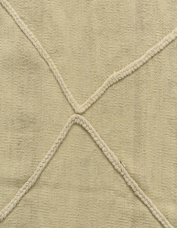 Detail image of  3' 7 x 4' 9  Hand Knotted Moroccan Wool Rug