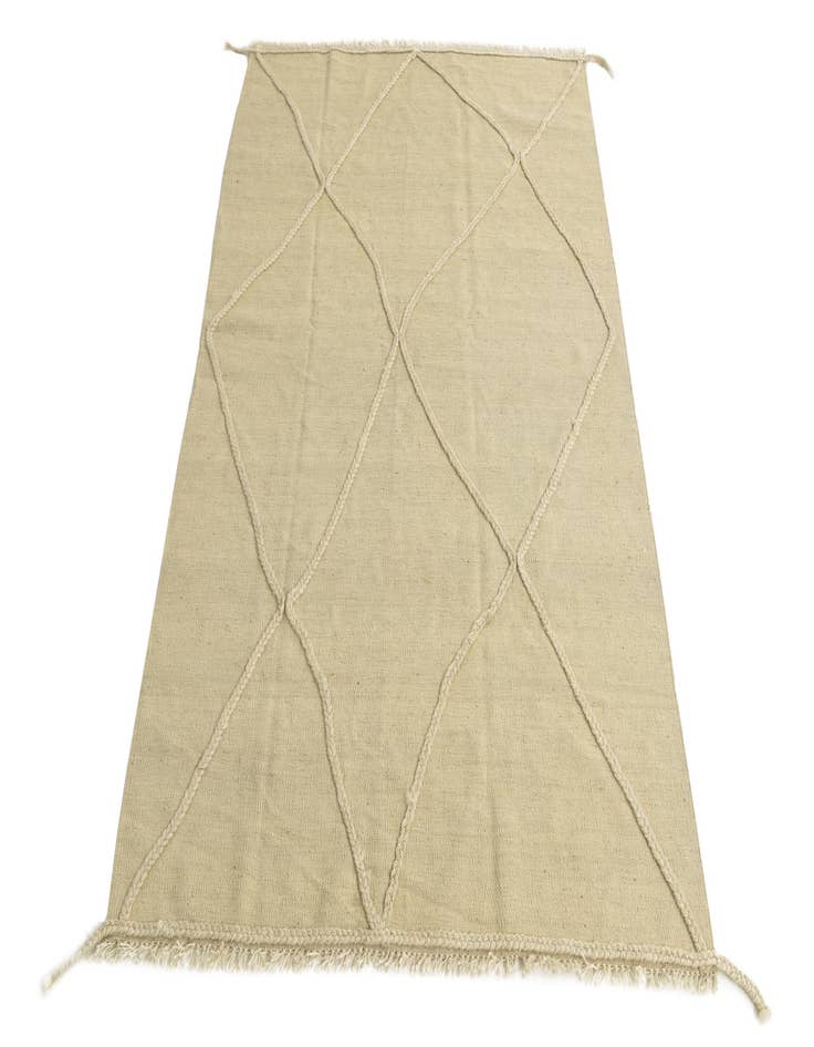 Detail image of  4' 3 x 6' 1  Hand Knotted Moroccan Wool Rug