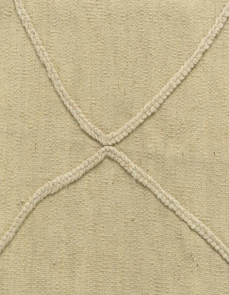 Detail image of  4' 3 x 6' 1  Hand Knotted Moroccan Wool Rug