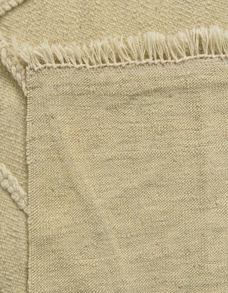 Detail image of  4' 3 x 6' 1  Hand Knotted Moroccan Wool Rug