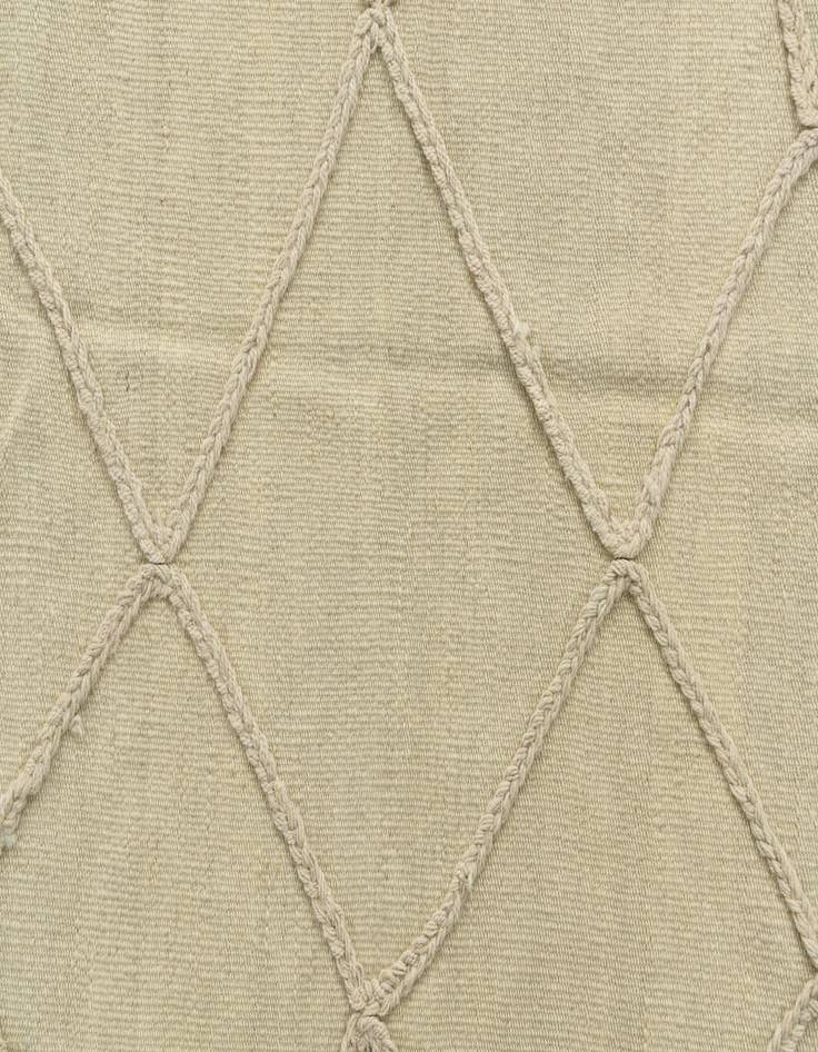 Detail image of  3' 5 x 4' 9  Hand Knotted Moroccan Wool Rug