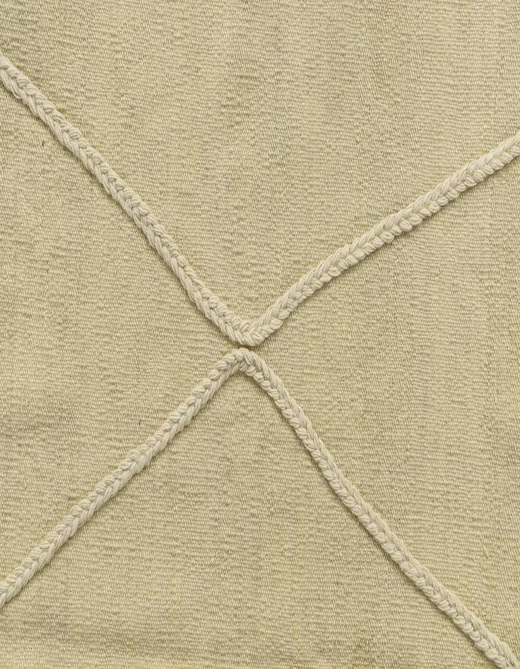 Detail image of  4' 3 x 6'  Hand Knotted Moroccan Wool Rug