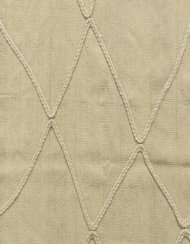 Detail image of  4' 2 x 6' 2  Hand Knotted Moroccan Wool Rug