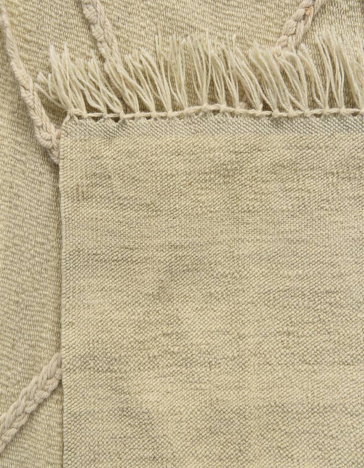 Detail image of  3' 3 x 4' 10  Hand Knotted Moroccan Wool Rug