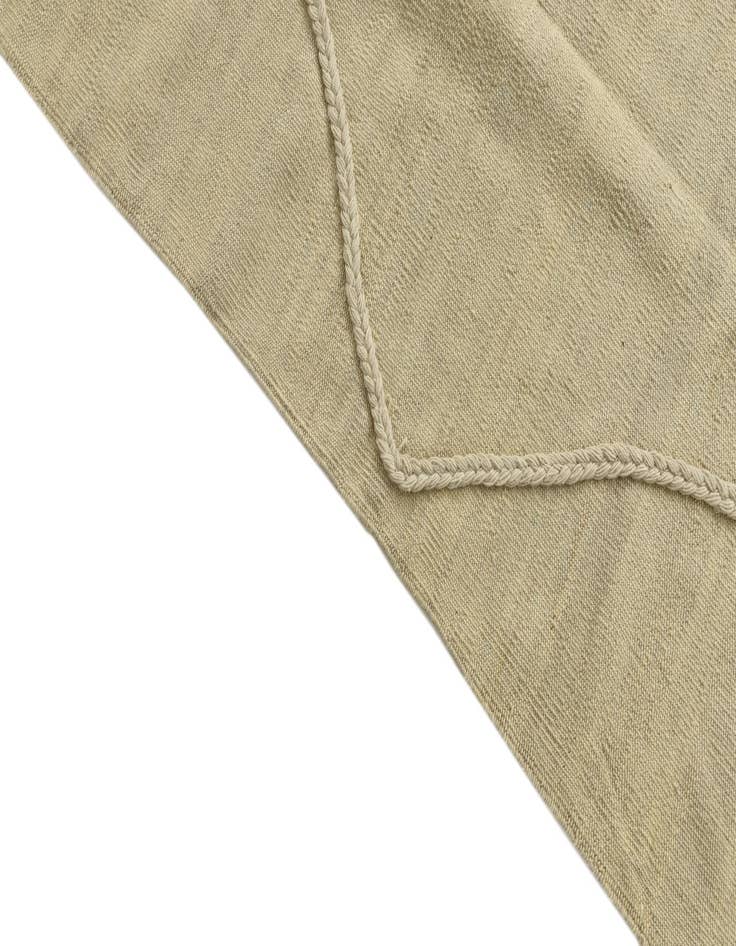 Detail image of  4' 2 x 6' 1  Hand Knotted Moroccan Wool Rug