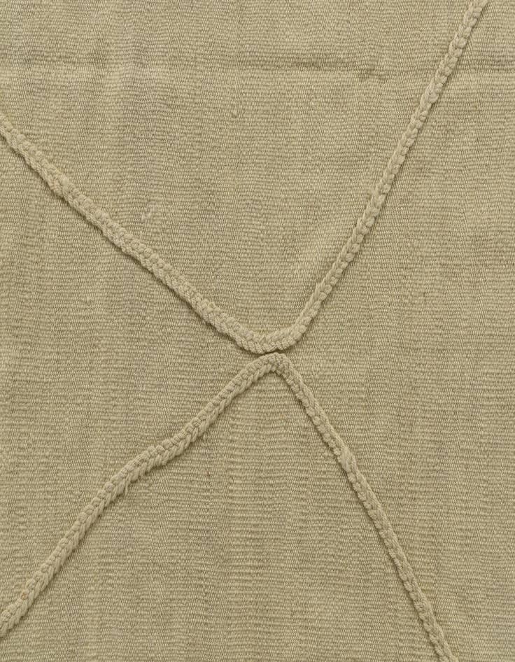 Detail image of  4' 1 x 6'  Hand Knotted Moroccan Wool Rug