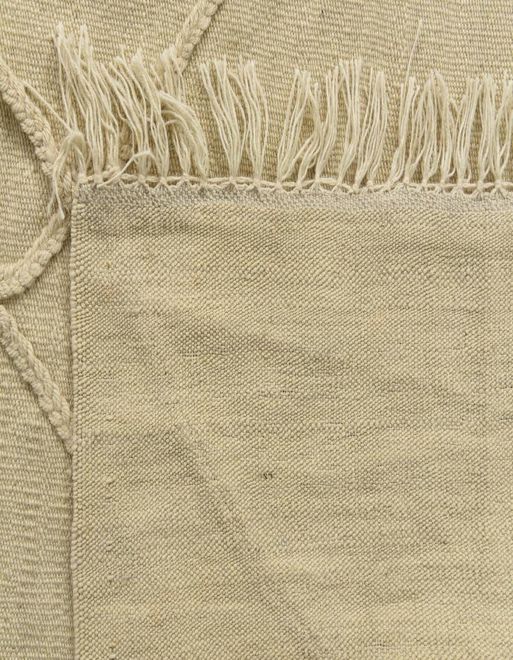 Detail image of  4' 1 x 6'  Hand Knotted Moroccan Wool Rug