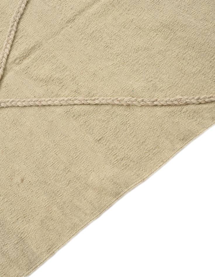 Detail image of  4' 2 x 6'  Hand Knotted Moroccan Wool Rug