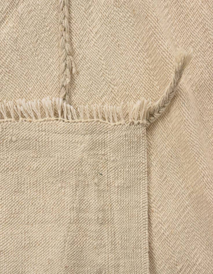 Detail image of  3' 3 x 4' 7  Hand Knotted Moroccan Wool Rug