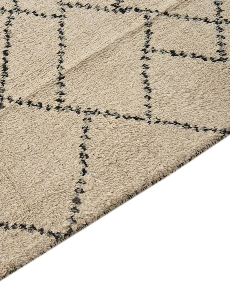 Detail image of  8' x 10' 3  Hand Knotted Moroccan Wool Rug