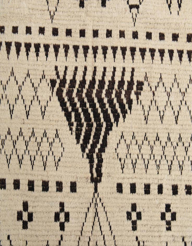 Detail image of  8' 2 x 10' 2  Hand Knotted Moroccan Wool Rug