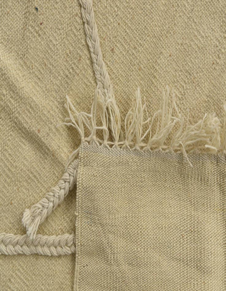 Detail image of  3' 3 x 5'  Hand Knotted Moroccan Wool Rug