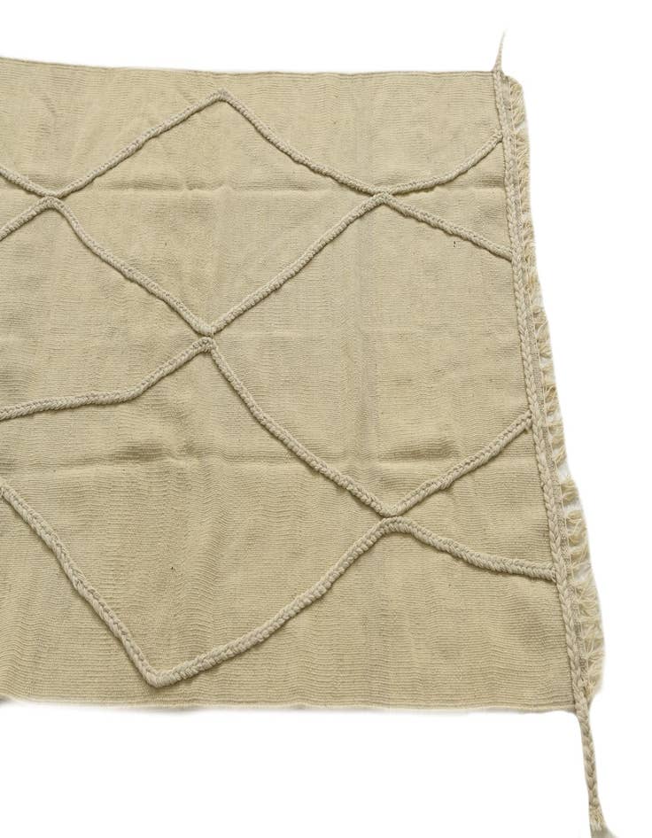 Detail image of  3' 3 x 5' 1  Hand Knotted Moroccan Wool Rug