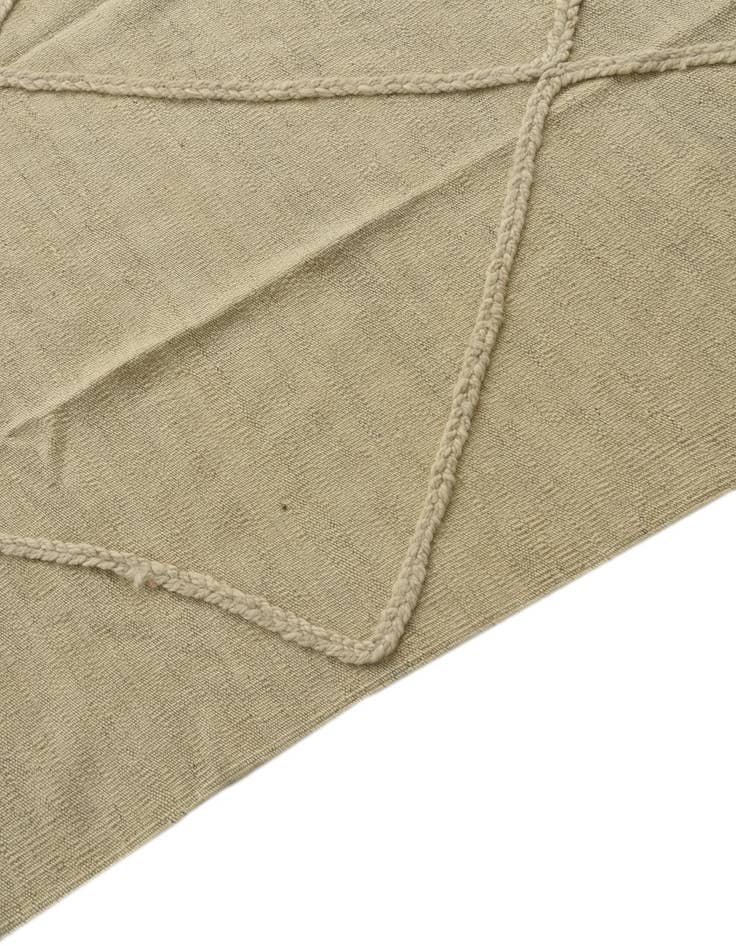 Detail image of  5' x 6' 4  Hand Knotted Moroccan Wool Rug