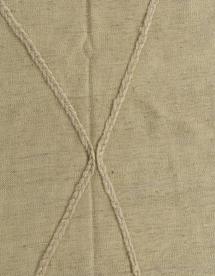 Detail image of  5' x 6' 4  Hand Knotted Moroccan Wool Rug