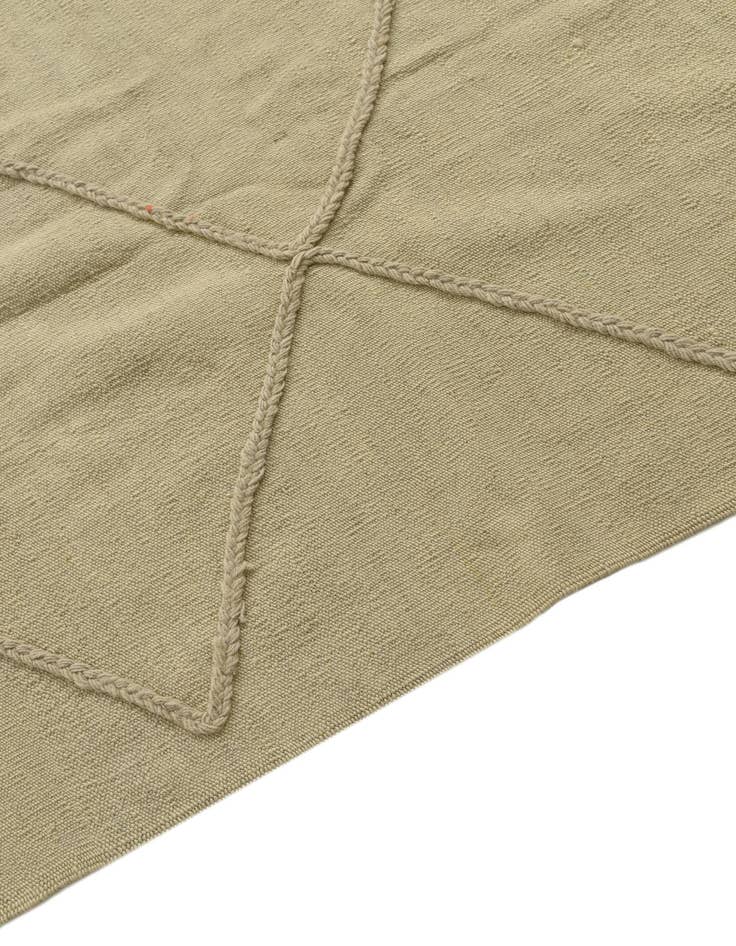 Detail image of  4' 1 x 6' 1  Hand Knotted Moroccan Wool Rug