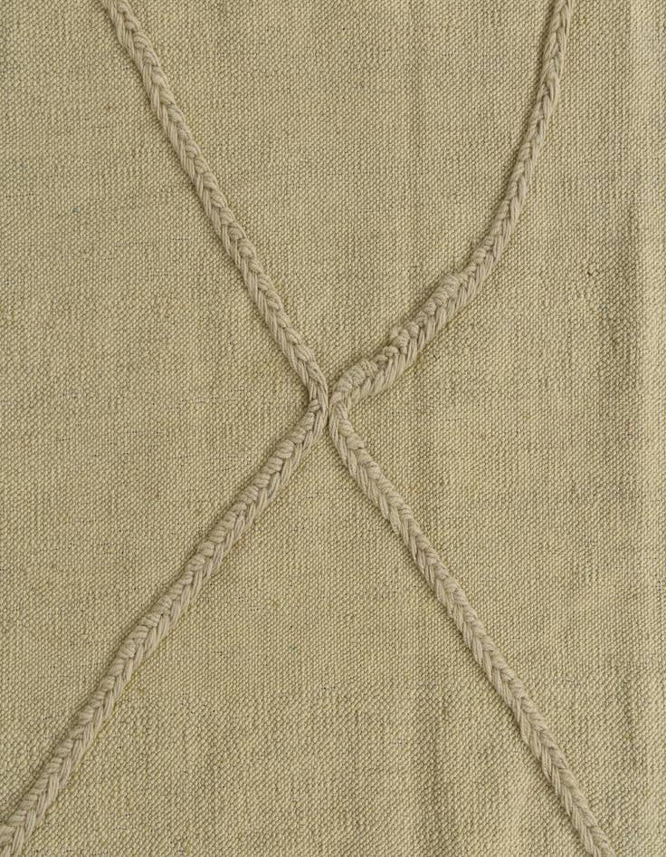 Detail image of  4' 1 x 6' 1  Hand Knotted Moroccan Wool Rug