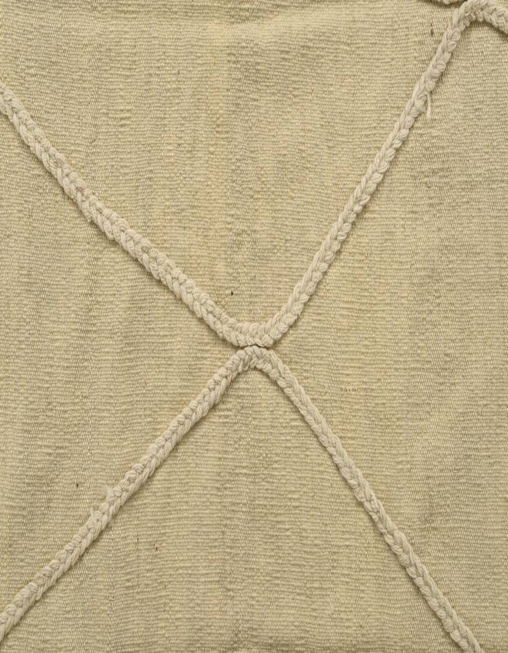 Detail image of  3' 6 x 5' 1  Hand Knotted Moroccan Wool Rug