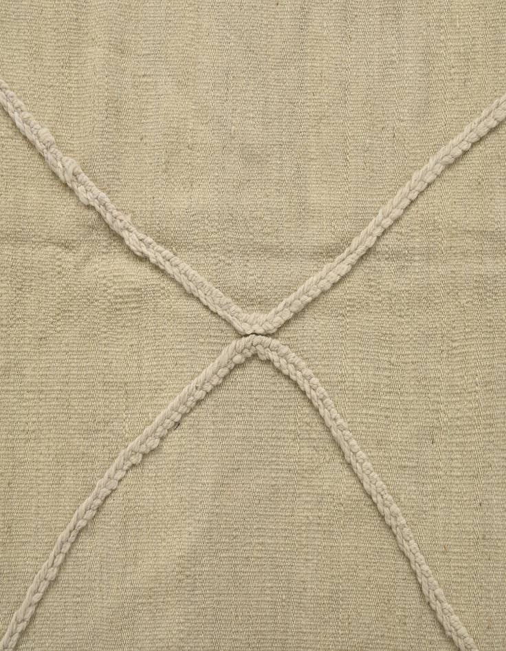 Detail image of  5' 6 x 8' 2  Hand Knotted Moroccan Wool Rug