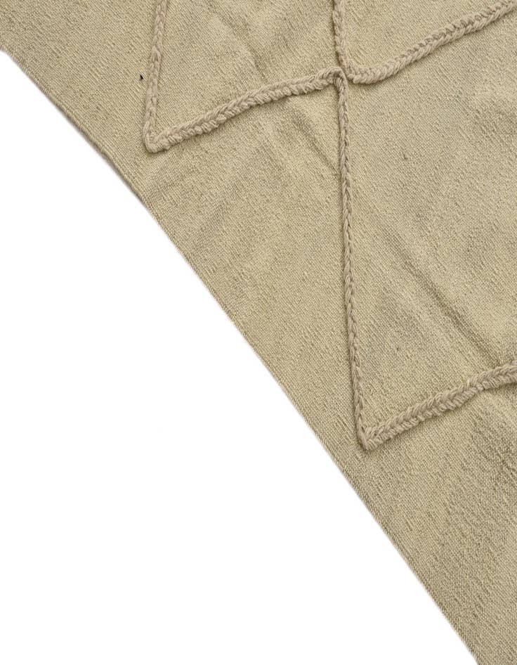 Detail image of  4' 1 x 5' 11  Hand Knotted Moroccan Wool Rug