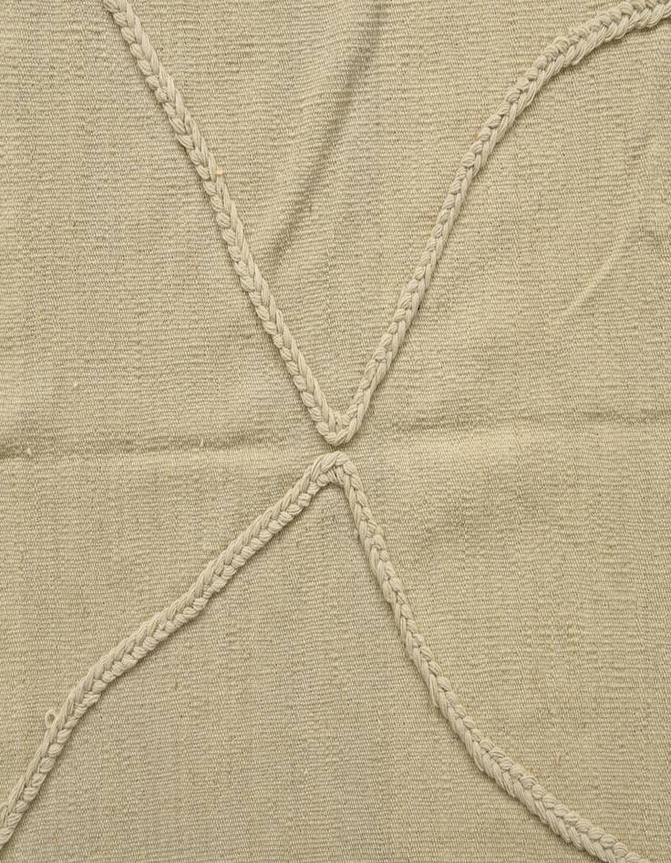 Detail image of  4' 8 x 6' 10  Hand Knotted Moroccan Wool Rug