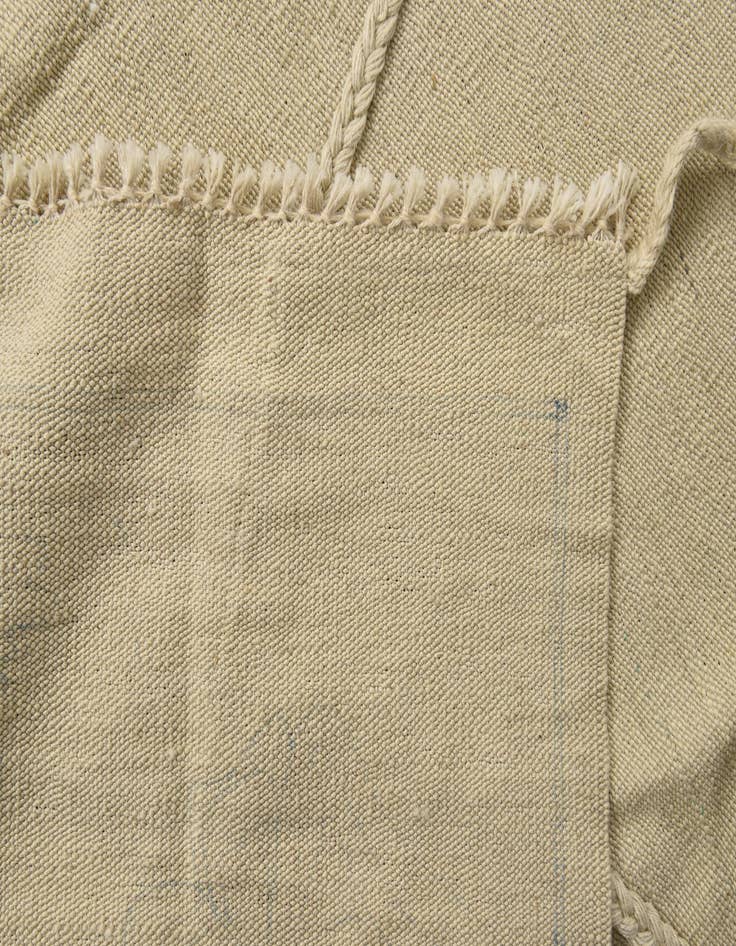 Detail image of  4' 8 x 6' 10  Hand Knotted Moroccan Wool Rug