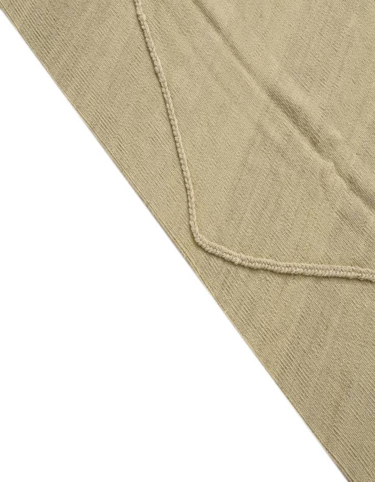 Detail image of  4' 10 x 6' 10  Hand Knotted Moroccan Wool Rug