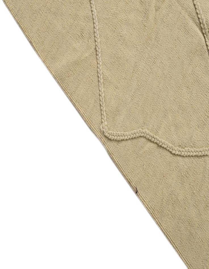 Detail image of  3' 6 x 5' 2  Hand Knotted Moroccan Wool Rug