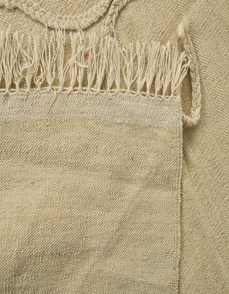 Detail image of  3' 6 x 5' 2  Hand Knotted Moroccan Wool Rug