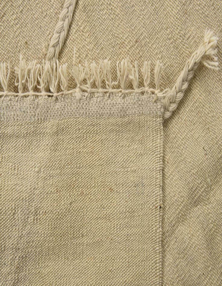 Detail image of  4' 2 x 6'  Hand Knotted Moroccan Wool Rug