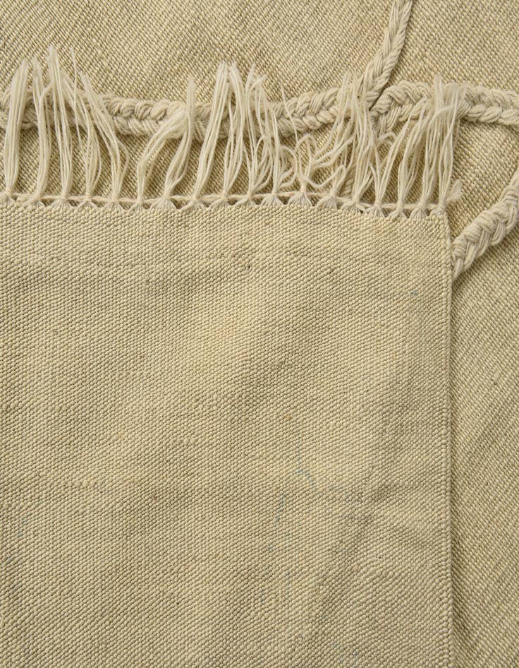 Detail image of  3' 4 x 4' 11  Hand Knotted Moroccan Wool Rug