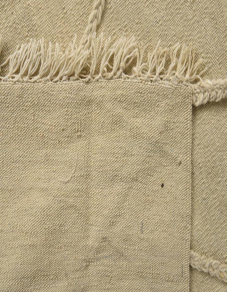 Detail image of  4' 1 x 5' 11  Hand Knotted Moroccan Wool Rug