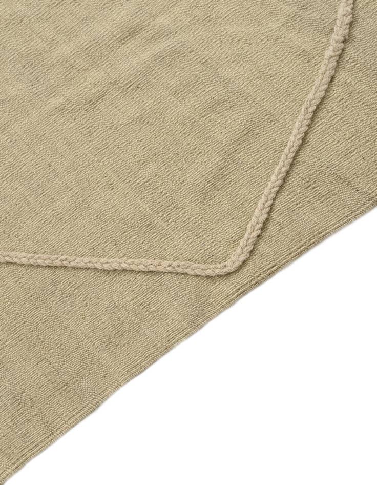 Detail image of  4' 3 x 6' 3  Hand Knotted Moroccan Wool Rug