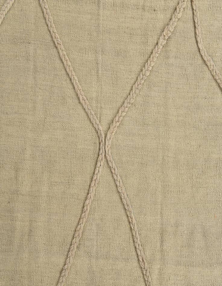 Detail image of  4' 3 x 6' 3  Hand Knotted Moroccan Wool Rug