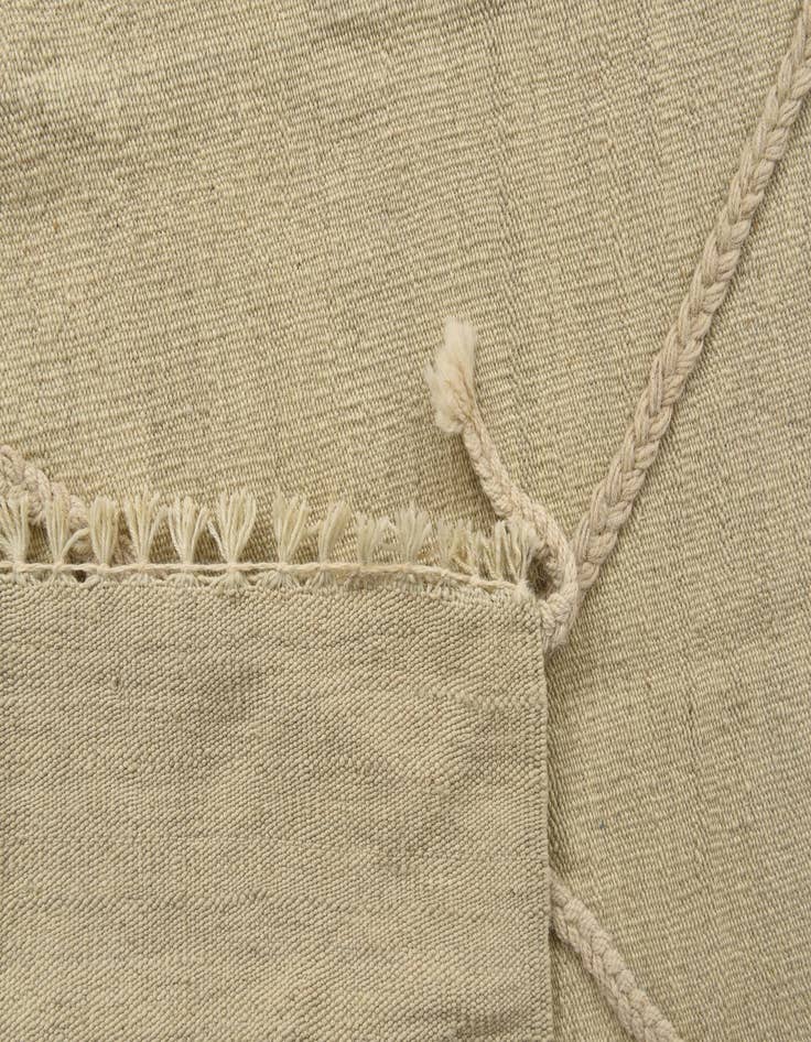 Detail image of  4' 3 x 6' 3  Hand Knotted Moroccan Wool Rug