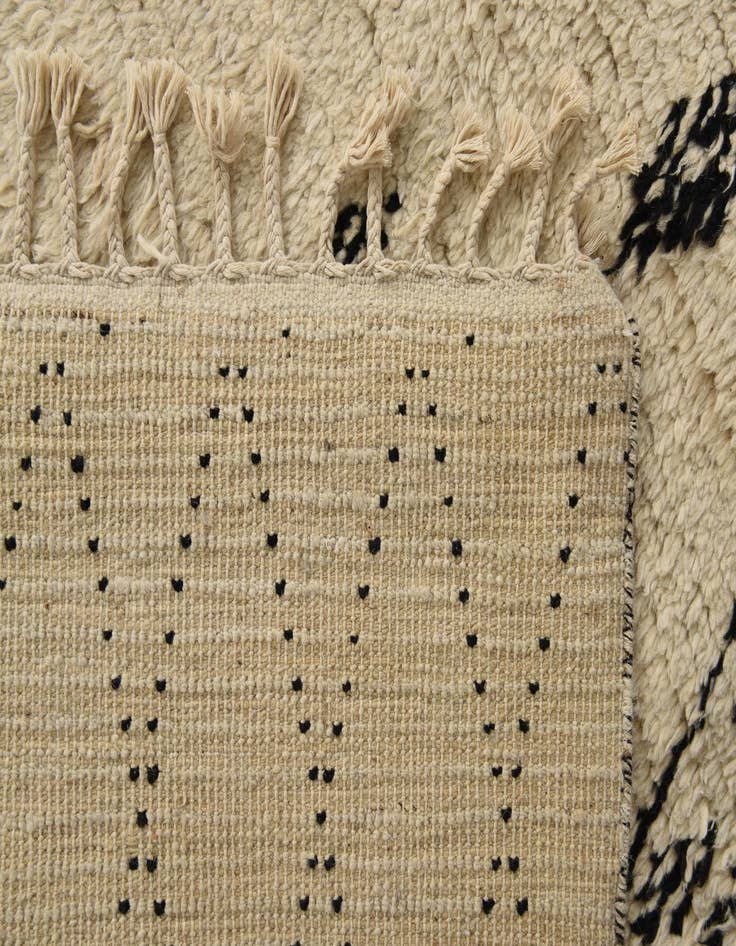 Detail image of  9' 11 x 14' 4  Hand Knotted Moroccan Wool Rug