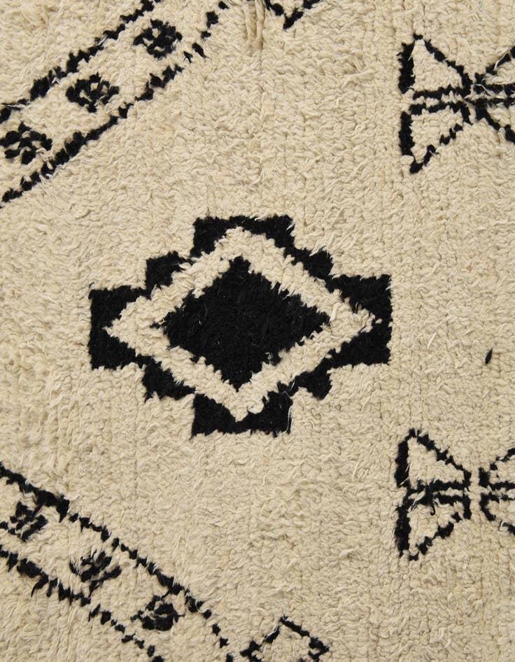 Detail image of  9' 11 x 14' 4  Hand Knotted Moroccan Wool Rug