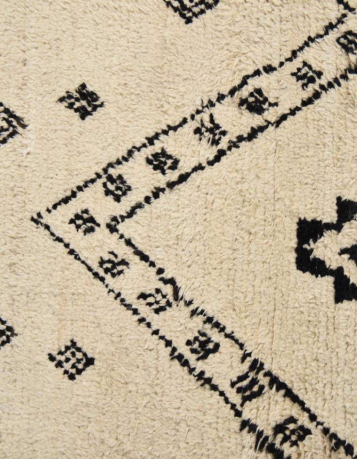 Detail image of  9' 11 x 14' 4  Hand Knotted Moroccan Wool Rug