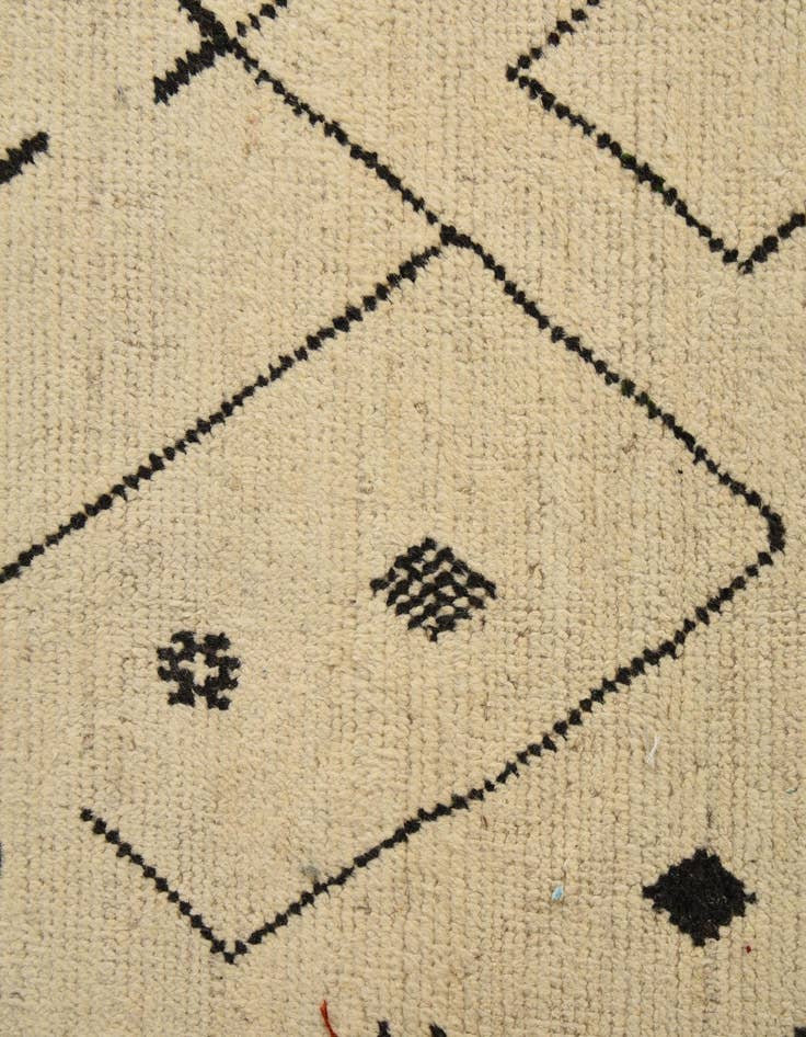Detail image of  9' 11 x 14' 10  Hand Knotted Moroccan Wool Rug