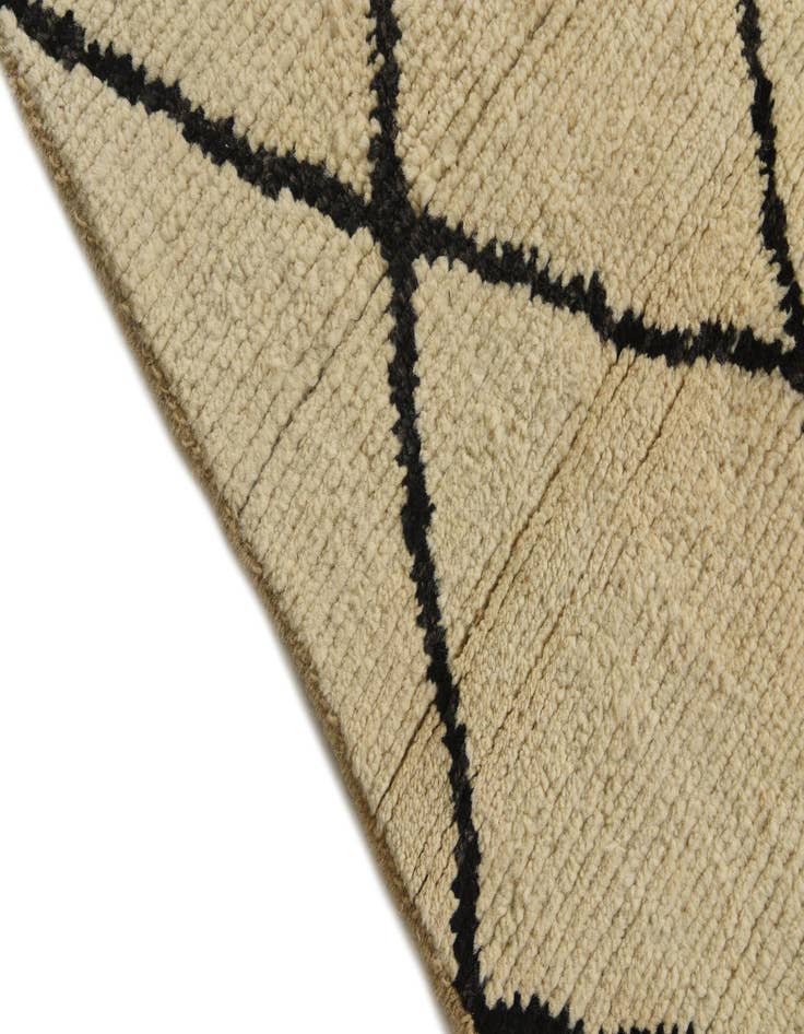 Detail image of  5' 2 x 7' 6  Hand Knotted Moroccan Wool Rug