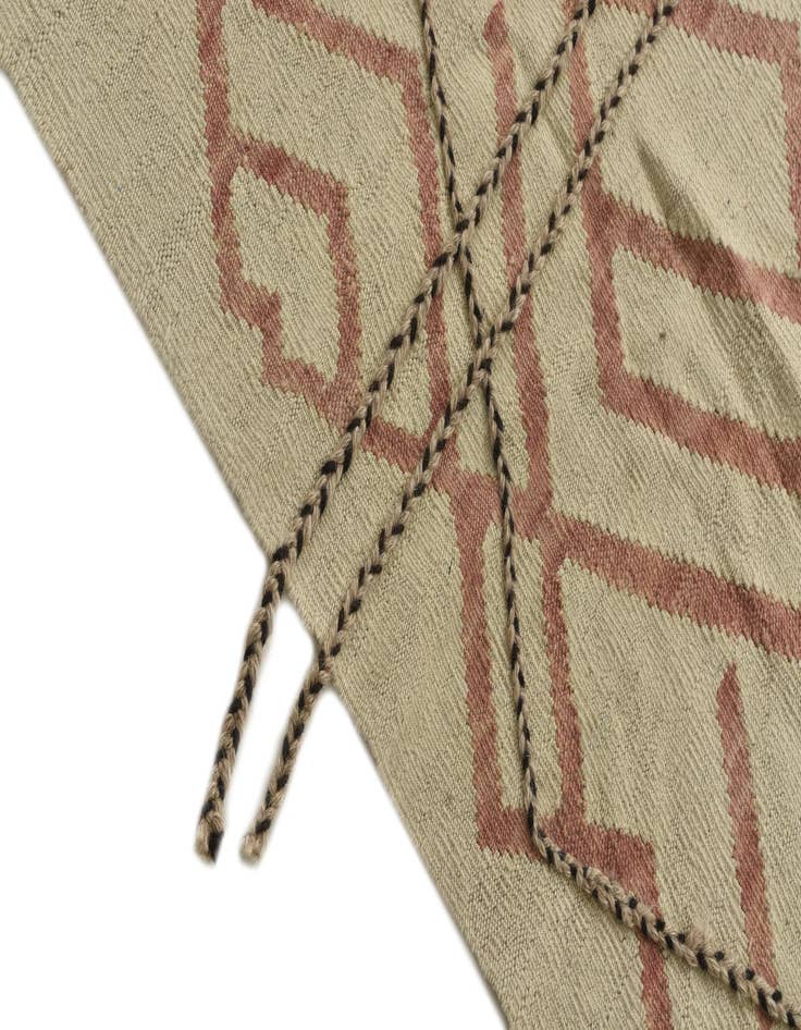 Detail image of  5' 9 x 7' 8  Hand Knotted Moroccan Wool Rug