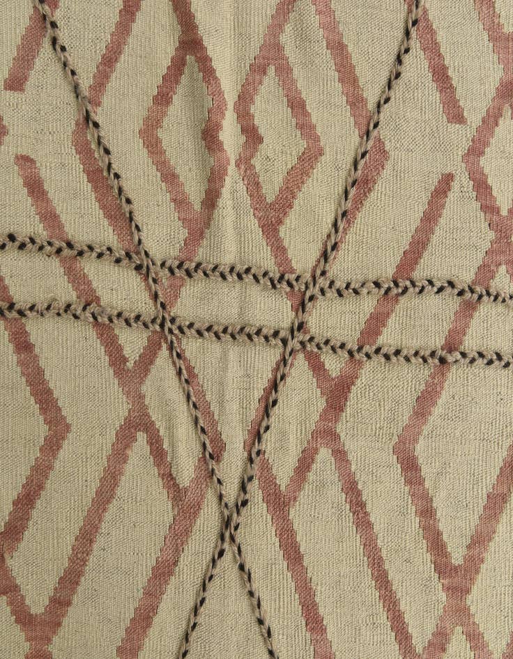 Detail image of  5' 9 x 7' 8  Hand Knotted Moroccan Wool Rug