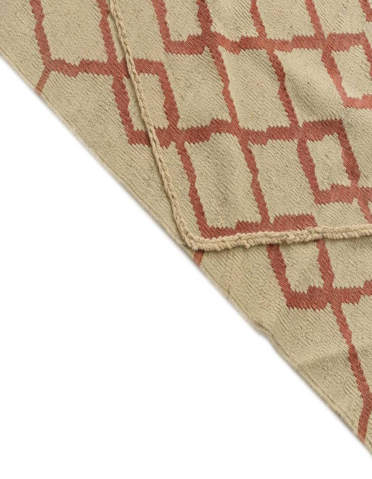 Detail image of  6' 4 x 8'  Hand Knotted Moroccan Wool Rug