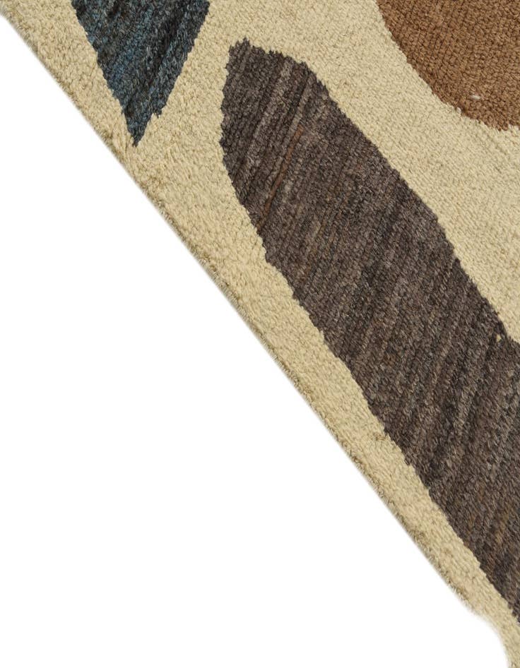 Detail image of  8' 10 x 11' 10  Hand Knotted Moroccan Wool Rug