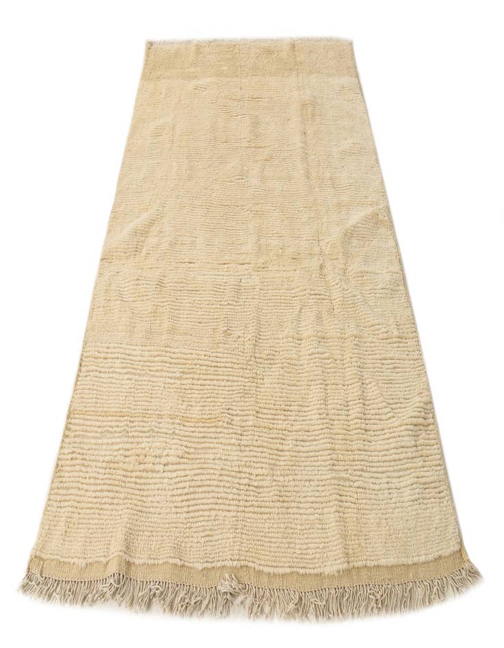 Detail image of  5' 5 x 7' 7  Hand Knotted Moroccan Wool Rug