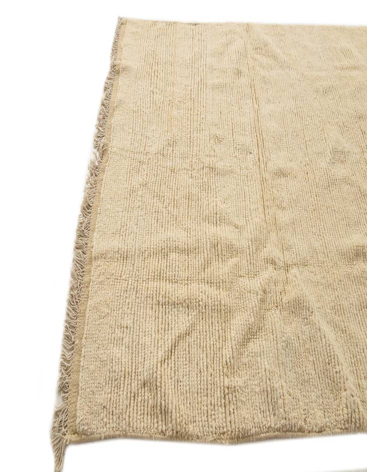 Detail image of  5' 5 x 7' 7  Hand Knotted Moroccan Wool Rug